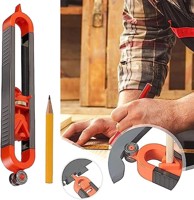 APTEL Mjerač konture, 23 cm, plastični, narančasti