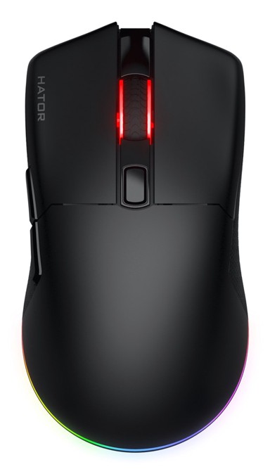 HATOR Gaming miš Pulsar 3 Wireless HTM630, bežični, crni