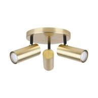 CANDELLUX LIGHTING Metalna stropna lampa u zlatnoj boji Colly 