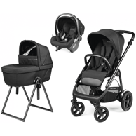 PEG PEREGO Kolica Veloce TC Belvedere Lounge 3u1 True Black
