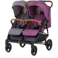 CHIPOLINO Kolica za blizance PASSO DOBLE, siva