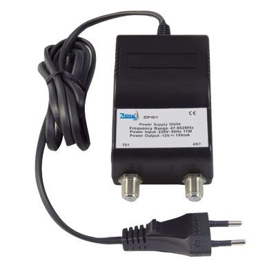 ZODIAC Adapter, 12V, 100mA, 1 ulaz - 1 izlaz - ZDP-0611