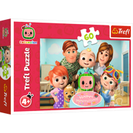 TREFL Puzzle Cocomelon Divan dan 17391, 60 komada