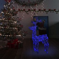 Ukrasni božićni sob, 90 LED, 60×16×100 cm, akrilni, plava