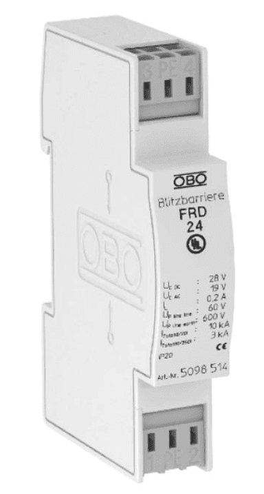 OBO BETTERMANN Gromobranska barijera FRD 24 24V AC FRD 24 5098514