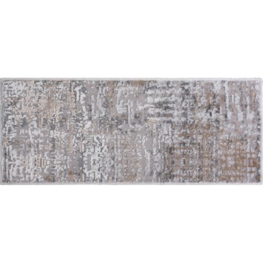 VITAUS Sivi/bež pamučni set tepiha za stepenice 16 kom, 25x65 cm, Milano Bej