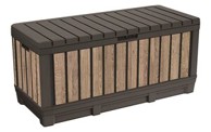 KETER Spremnik Deco Kentwood 350 L, pepeljasto siva
