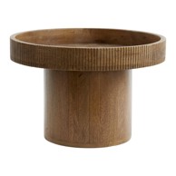 LIGHT & LIVING Pomoćni stol Kalomo promjer 50 cm od masivnog manga okrugao