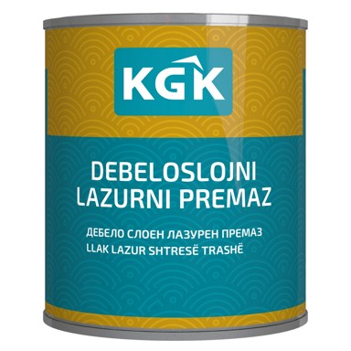KGK lazura za drvo sjajni orah 2,5 l