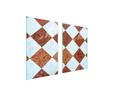 TMK Staklena zaštita za štednjak ili ploču za kuhanje 65x52, mosaic