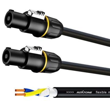 ONE Kabel za zvučnik 2 x 1,5 mm² 2 x konektor za zvučnik 15 m