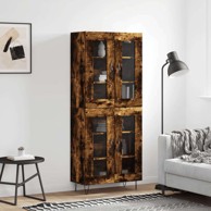 Visoka komoda 69,5x34x180 cm od konstruiranog drva