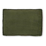 KAVE HOME Zeleni ukrasni jastuk za sjedeću garnituru od samta Blok