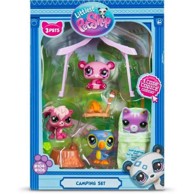 BANDAI Playset Littlest Pet Shop Camping
