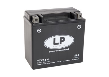 LANDPORT Moto akumulator SLA-AGM MB YTX14-4 12Ah 200A L+ (15,0x8,7x14,5)