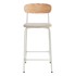 MARCKERIC Bež/u prirodnoj boji barske stolice u setu 2 kom (visine sjedala 66 cm) Adriana 