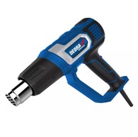 Toplinski pištolj 2000 W LCD s priborom