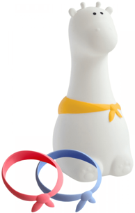 RABBIT&FRIENDS Lampa žirafa, USB punjenje