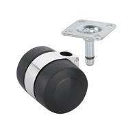 DORNER HELMER Okretni kotač s pločicom 35mm 29x29 mm