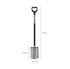 FISKARS Zaobljena lopata Ergonomic 1066710