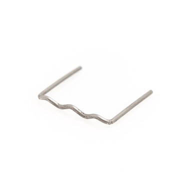 Plastične spajalice mali val promjera 0,6 mm 100 komada, metalne