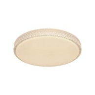 GLOBO LIGHTING Plafonjera Ovi LED, daljinski upravljač 40W 3850lm CCT 3000-6500K, bijela