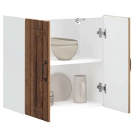 Kuhinjski zidni ormarić Lucca boja drva konstruirano drvo