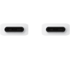 SAMSUNG Podatkovni kabel EP-DX510JWE, Super Fast Charge, Type-C na Type-C, 100 W, 5 A, 1,8 m, bijela