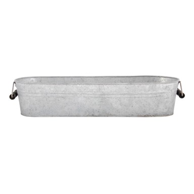 ESSCHERT DESIGN Metalna tegla za cvijeće, metal, prirodna