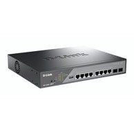 D-LINK Mrežni prekidač DSS-200G-10MPP/E