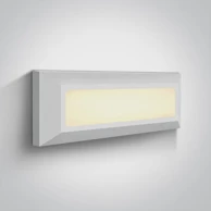 Vanjska zidna LED svjetiljka, 3,5W, CCTV, IP65, DM67394/W/V, bijela
