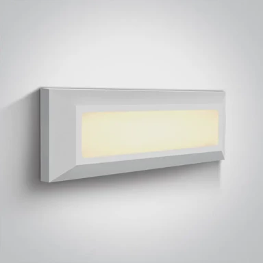 Vanjska zidna LED svjetiljka, 3,5W, CCTV, IP65, DM67394/W/V, bijela