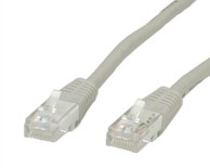 Kabel mrežni CAT6, UTP, 7 m, bež