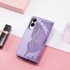 Preklopna futrola Butterfly za Samsung Galaxy S25 Edge, ljubičasta