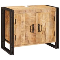 Ormarić za lavabo-umivaonik, 71 x 33 x 58 cm, čvrsto drvo manga
