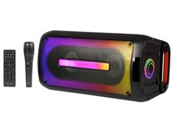 CITYLIGHT Prijenosni Bluetooth zvučnik s daljinskim upravljačem i mikrofonom, 4 W, crni