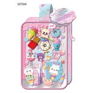 HOT FOCUS Torbica sa setom za pisanje Sweets