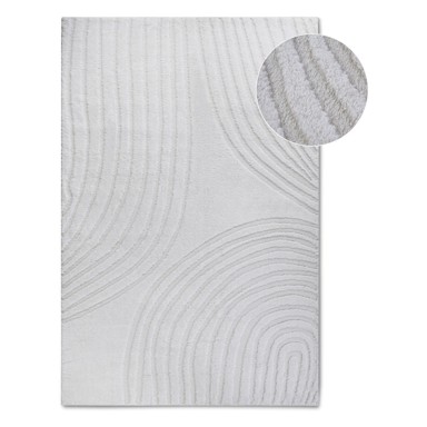 ELLE DECORATION Krem tepih 80x120 cm Pigment Cream White 