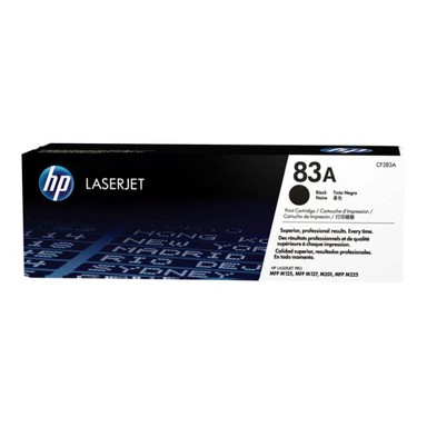 HP Toner original 83A, CF283A, crna