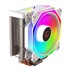 RAMPAGE Procesorski hladnjak Octagon C50, 1 ventilator, LED, bijeli