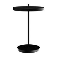 UMAGE Crna metalna LED stolna lampa s metalnim sjenilom (visina 31 cm) Asteria Move 