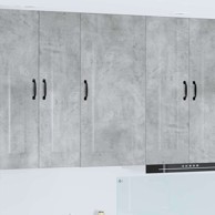 Zidni kuhinjski ormarić 50 x 31 x 100 cm, betonski sivi