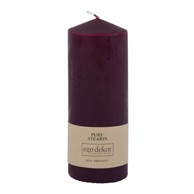 EGO DEKOR Tamnocrvena svijeća Eco candles Top, 50 h