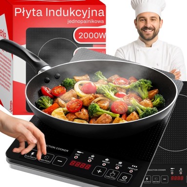 RETOO O210-1 prijenosna indukcijska ploča, 2000 W, 1 zona