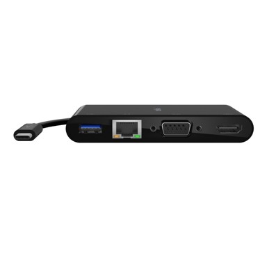 BELKIN Docking stanica AVC005BTBK, USB-C, 1x  USB-A, 1x HDMI, 1x ethernet, 1x VGA, crni