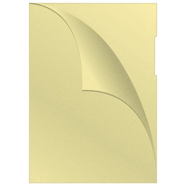 Q-CONNECT Fascikl L 120my pp A4 mat pk100 KF00308, žuti