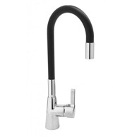 Slavina za kuhinju Flexi, crna