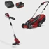 EINHELL Set akumulatorske kosilice i trimera GE-CM 18/30 + GE-CT 18, 4,0 Ah