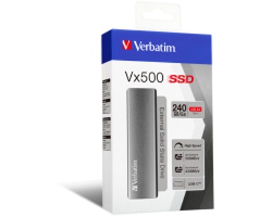 VERBATIM SSD vanjski Vx500, 240GB, USB 3.1 Gen2