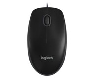 LOGITECH Miš B100, crni, OEM, optički, USB